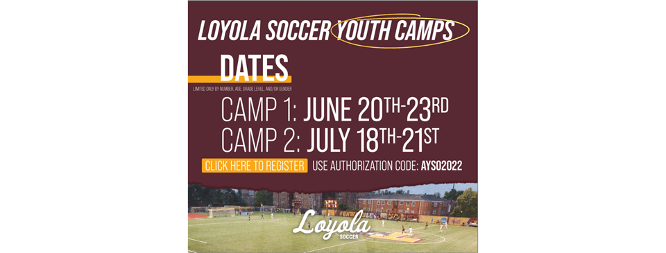 Loyola Youth Soccer Camps $10 AYSO Discount