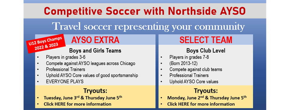 Extra & SELECT Tryouts